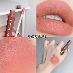 Magic Casa Velvet matte chocolate lipstick lips glaze 5 pieces set