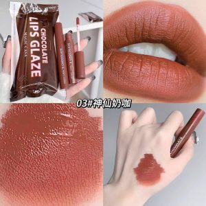 Magic Casa Velvet matte chocolate lipstick lips glaze 5 pieces set