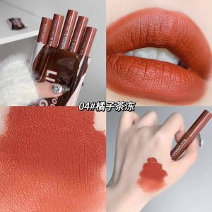 Magic Casa Velvet matte chocolate lipstick lips glaze 5 pieces set