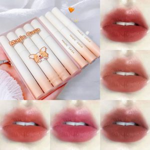MAGIC CASA Lip Glaze Kit 5 Colors-Cute Puppy Design