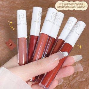 Magic Casa 6 pieces Cute Bear Lipstick Set