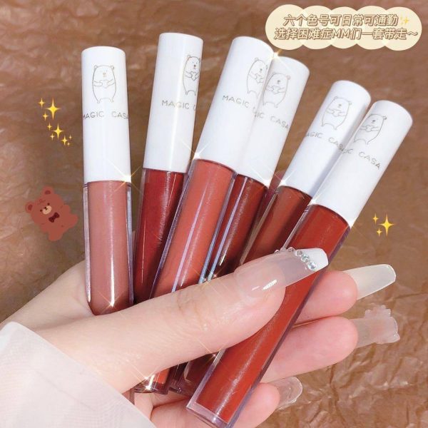 Magic Casa 6 pieces Cute Bear Lipstick Set - Image 2