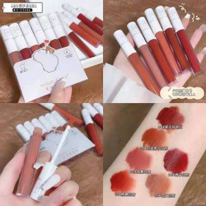 Magic Casa 6 pieces Cute Bear Lipstick Set