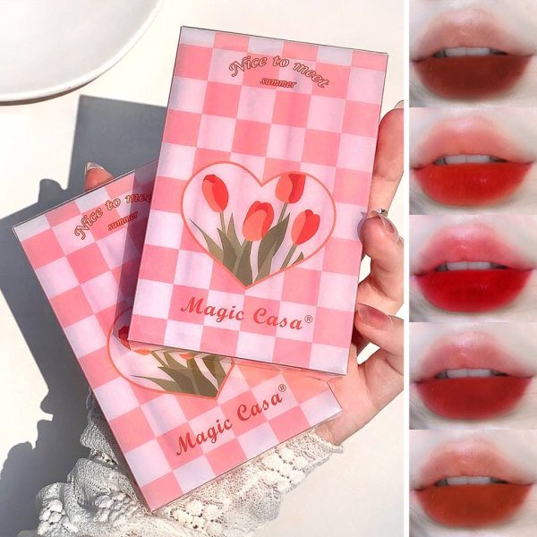 Magic Casa 5 Pcs Lip Glaze Set - Image 5