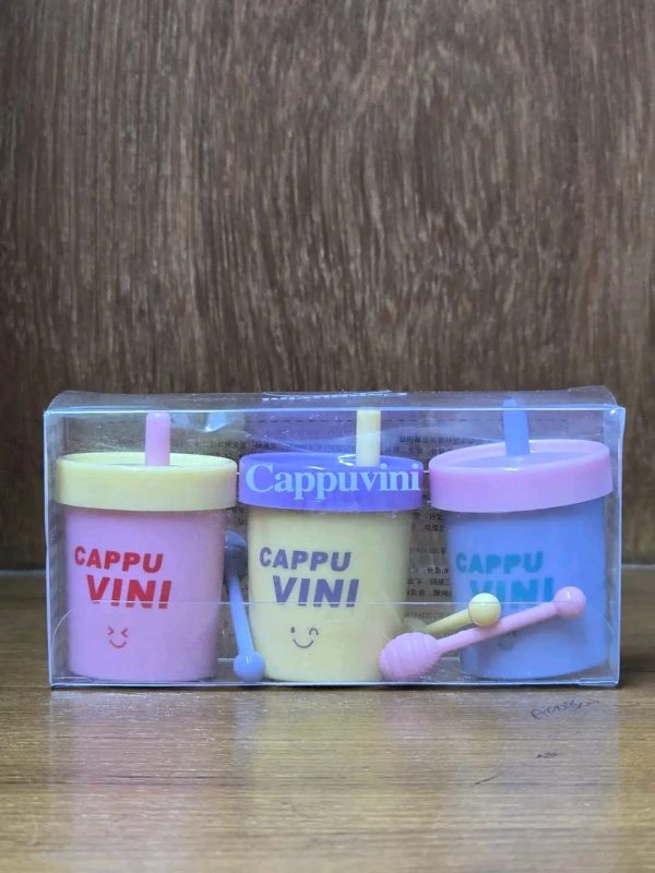 Cappuvini Milk Tea Cup Lightweight Shiny Cup-shaped Solid Lip Gloss Portable Smooth Autumn/Winter for Daily makeup Beauty - Image 3